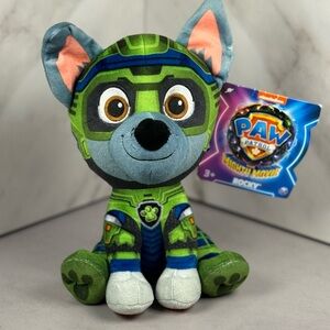 Paw Patrol Rocky Plush - Green and Blue Hero